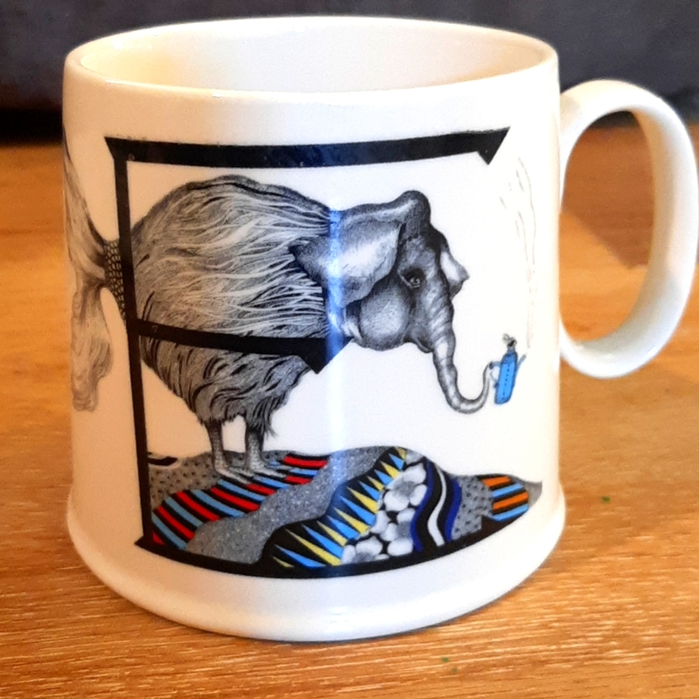 Anthropologie Drawing by Florence Balducci Mug